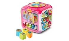 Sort & Discover Activity Cube™ (Pink)